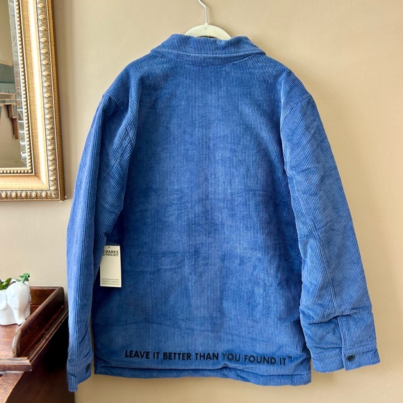 Parks Project Chore Coat Leave It Better Fleece Lined Corduroy Unisex XL NWT - Picture 4 of 12